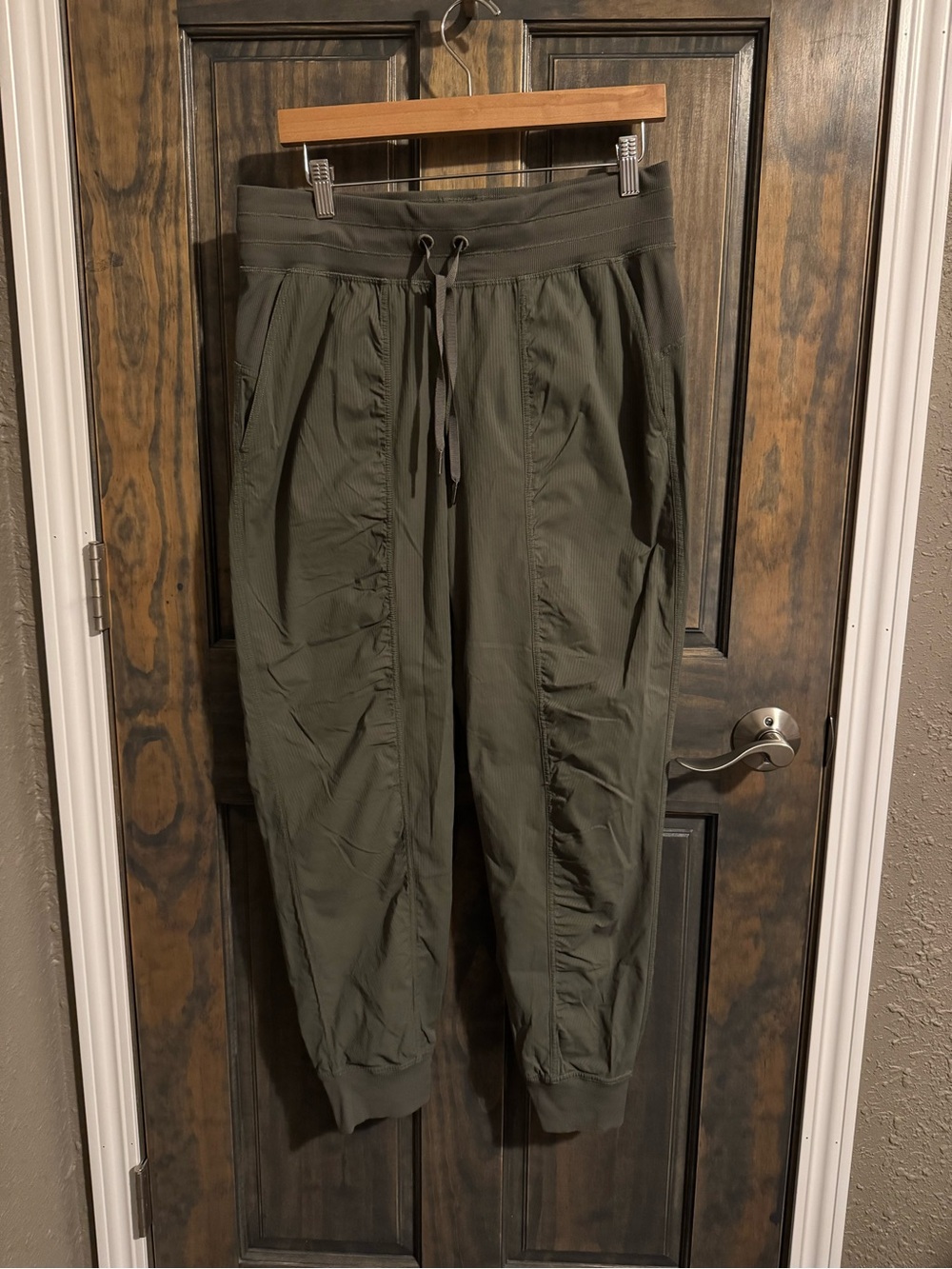 lululemon athletica Olive Green Drawstring Joggers